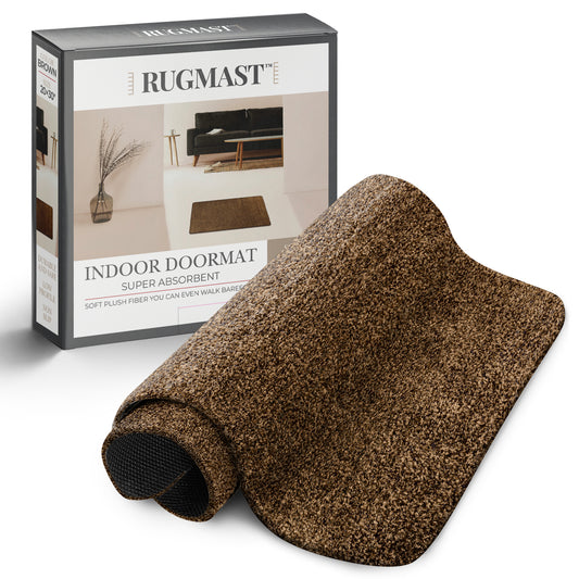 RugMast Indoor Door Mat 24X36 Brown